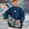 Minikid | Trui | Sweater | Blauw | Jongens