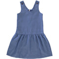 Peach Zeus | Linnen Jurk | Blauw