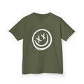 by HEY | Kinder T-shirt Smiley | Katoenen Shirt met Stoere Handgetekende Smiley Print