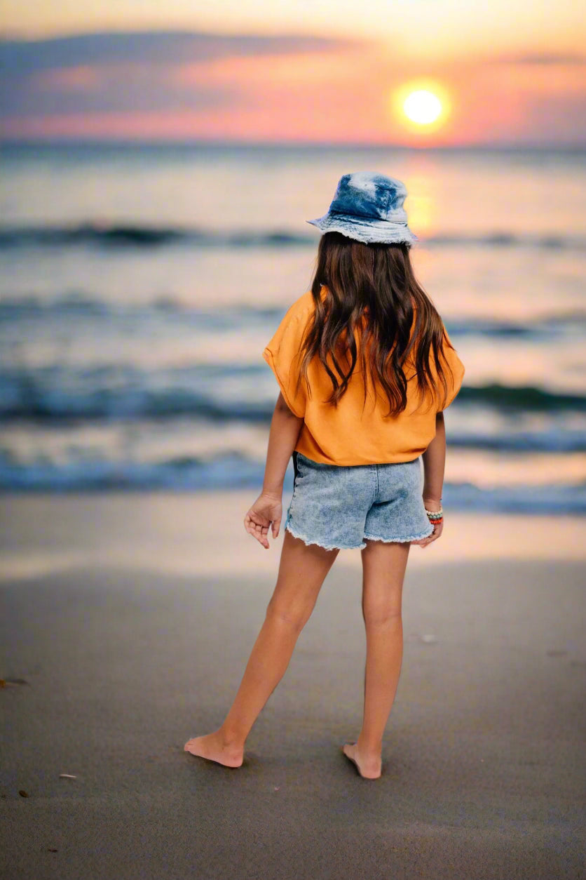 Minikid | Denim korte broek | Shorts
