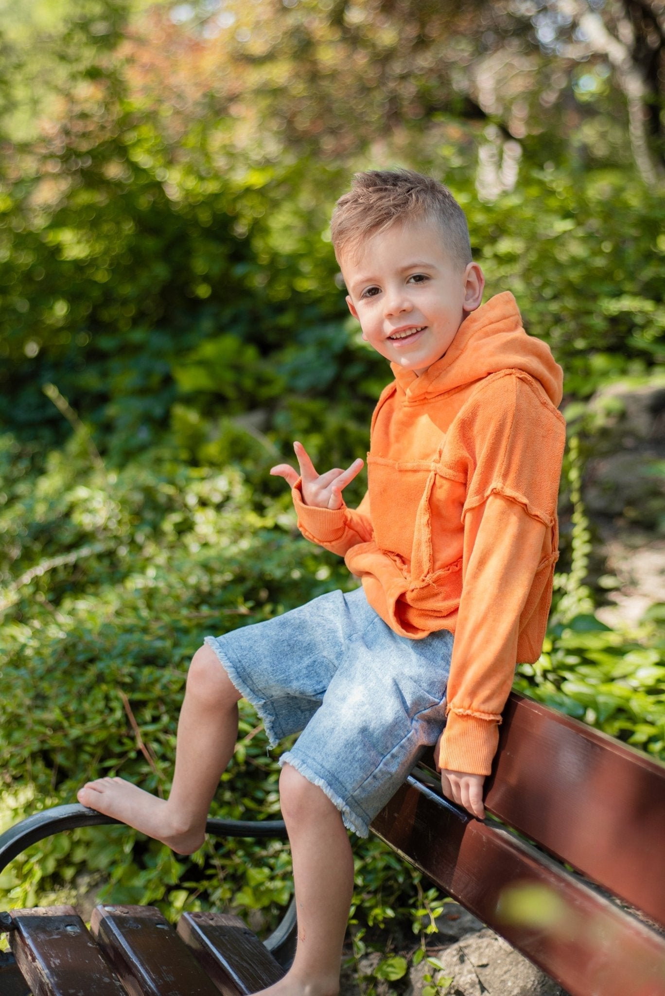 Minikid | Denim short | Korte spijkerbroek